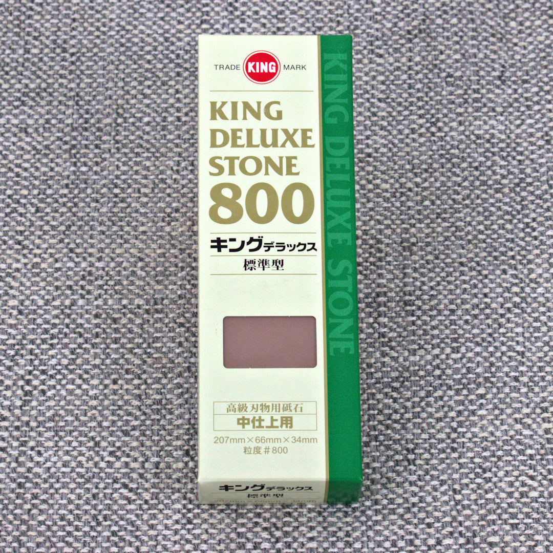 King Deluxe Sharpening Stone - Grit 800