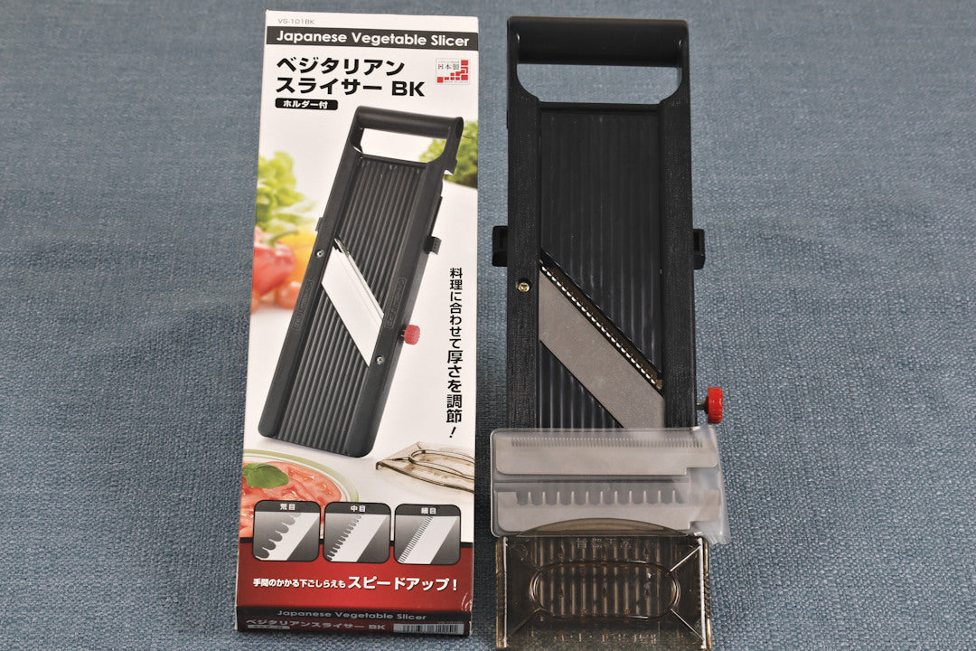 Japanese (Mandoline) Vegetable Slicer - 60mm Black